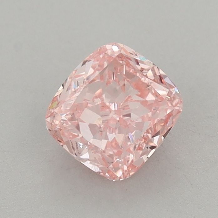 Loose Diamond - CUSHION MODIFIED 0.89ct Fancy Vivid Pink VS1