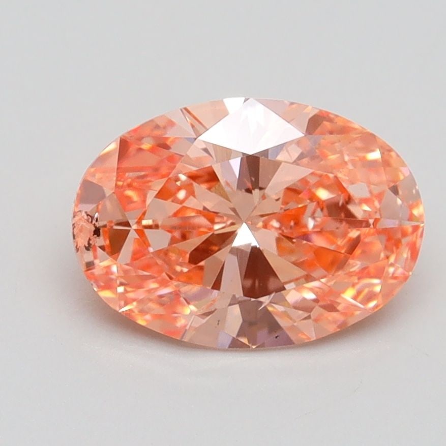 Loose Diamond - OVAL 1.55ct Fancy Vivid Pink SI1: Loose Diamond - OVAL 1.55ct Fancy Vivid Pink SI1 Source: This is a real non-mined Diamond that has been grown in a lab Shape: OVAL Carats: 1.55 Color: Fancy Vivid Pink Certification: IGI Video: