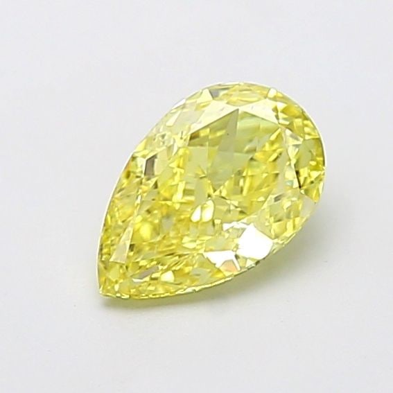 Loose Diamond - PEAR 1.05ct Fancy Intense Yellow VS1: Loose Diamond - PEAR 1.05ct Fancy Intense Yellow VS1 Source: This is a real non-mined Diamond that has been grown in a lab Shape: PEAR Carats: 1.05 Color: Fancy Intense Yellow Certification: IGI Video