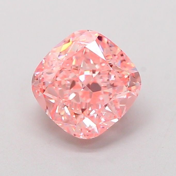 Loose Diamond - CUSHION MODIFIED 1.59ct Fancy Vivid Pink VVS2