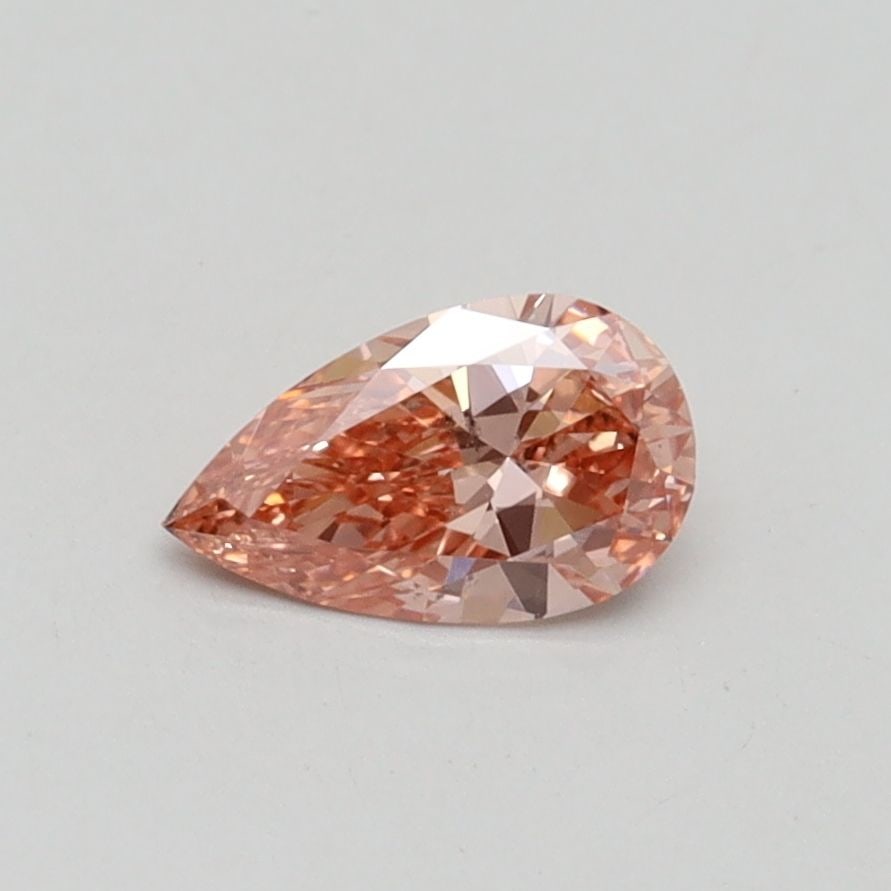 Loose Diamond - PEAR 0.5ct Fancy Intense Pink SI1