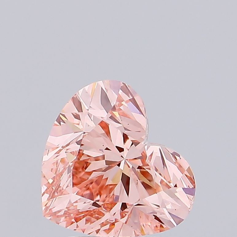 Loose Diamond - HEART 2.99ct Fancy Vivid Pink VS2