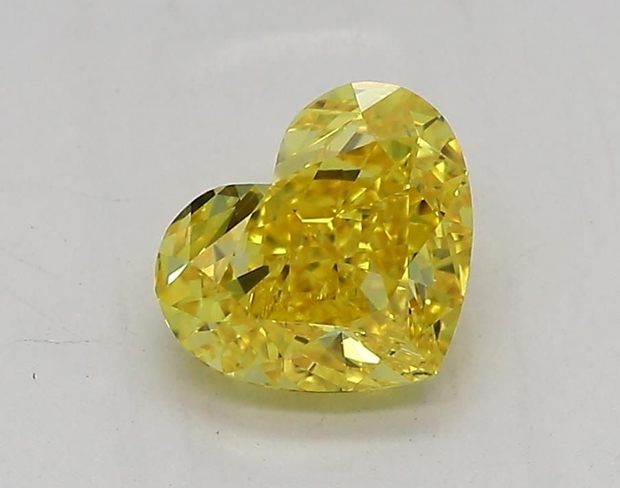 Loose Diamond - HEART 1.21ct Fancy Vivid Yellow VVS1