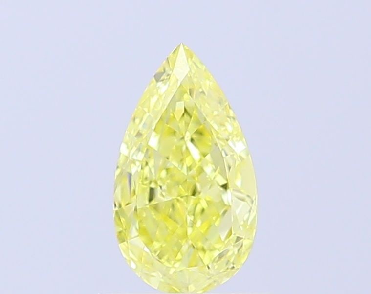 Loose Diamond - PEAR 1.04ct Fancy Intense Yellow VS1: Loose Diamond - PEAR 1.04ct Fancy Intense Yellow VS1 Source: This is a real non-mined Diamond that has been grown in a lab Shape: PEAR Carats: 1.04 Color: Fancy Intense Yellow Certification: IGI Video
