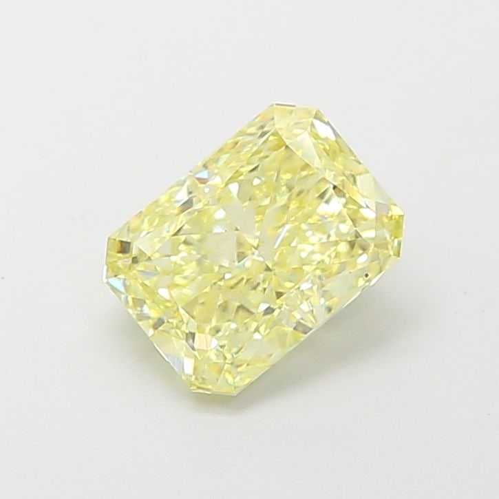Loose Diamond - RADIANT 1.55ct Fancy Yellow VS2: Loose Diamond - RADIANT 1.55ct Fancy Yellow VS2 Source: This is a real non-mined Diamond that has been grown in a lab Shape: RADIANT Carats: 1.55 Color: Fancy Yellow Certification: IGI Video: