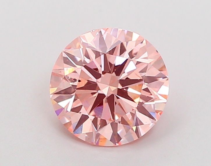 Loose Diamond - ROUND 1.52ct Fancy Intense Pink SI1