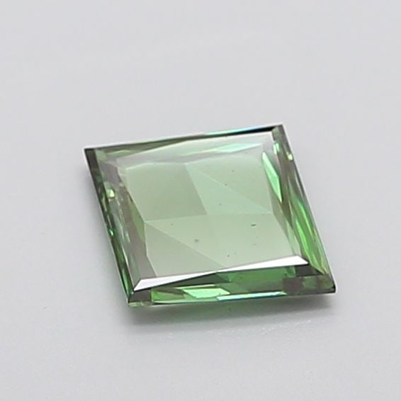 Loose Diamond - LOZENGE 0.84ct Fancy Vivid Green VS2: Loose Diamond - LOZENGE 0.84ct Fancy Vivid Green VS2 Source: This is a real non-mined Diamond that has been grown in a lab Shape: LOZENGE Carats: 0.84 Color: Fancy Vivid Green Certification: IGI The D