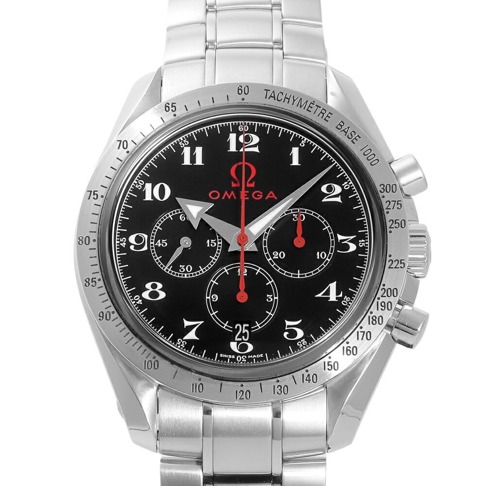 Omega Broad Arrow 42MM Men's Wristwatch 3558.50.00: Omega Broad Arrow 42MM Men's Wristwatch 3558.50.00 This is an OMEGA Speedmaster Broad Arrow 42MM men's wristwatch, model 3558.50.00. Crafted in Switzerland, this pre-owned timepiece combines classic d