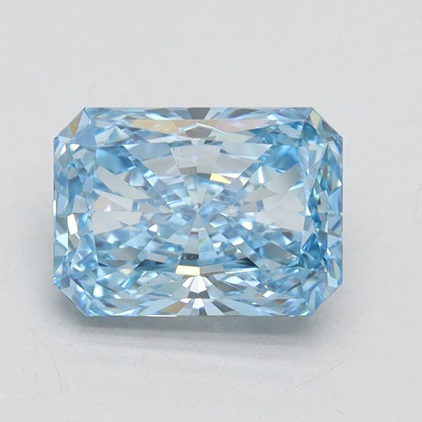 Loose Diamond - RADIANT 1.53ct Fancy Vivid Blue VS1