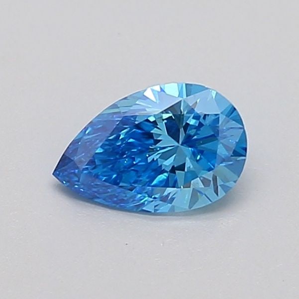 Loose Diamond - PEAR 0.45ct Fancy Vivid Blue VVS2