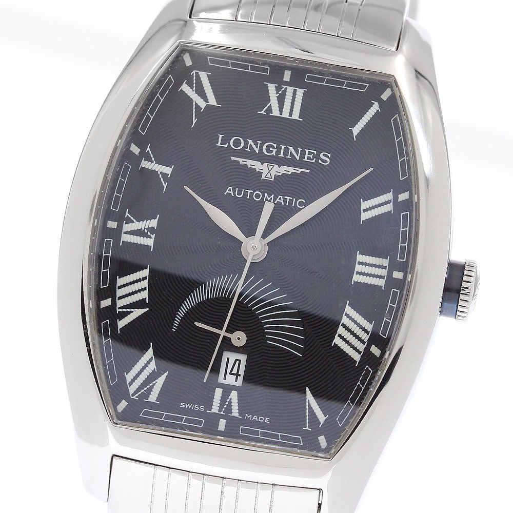 Longines Evidenza L2.672.4 Mens Wristwatch Power Reserve Date: Longines Evidenza L2.672.4 Mens Wristwatch Power Reserve Date Longines Evidenza Power Reserve Date men's wristwatch in pre-owned condition. This Swiss-made watch is identified by model L2.672.4 and is