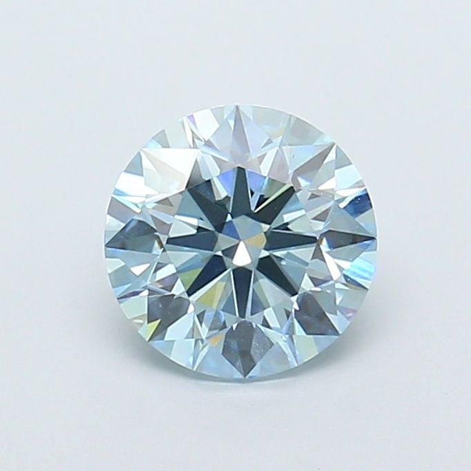 Ideal Loose Diamond - ROUND 1.52ct Fancy Intense Blue VVS2