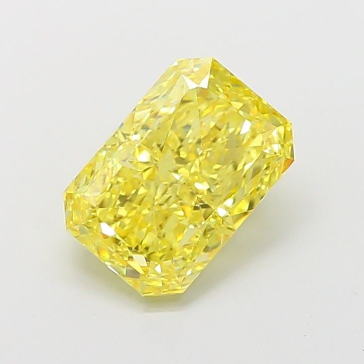 Loose Diamond - RADIANT 3.05ct Fancy Vivid Yellow VVS2
