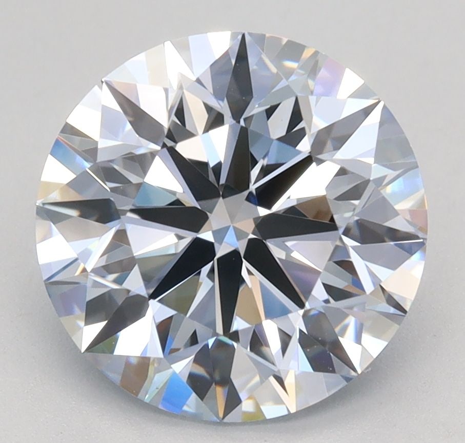 Loose Diamond - ROUND 2.71ct Fancy Blue VS1