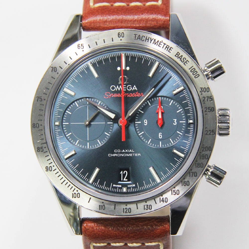 Omega Speedmaster 57 Automatic Chronograph Leather Strap (1 of 7)