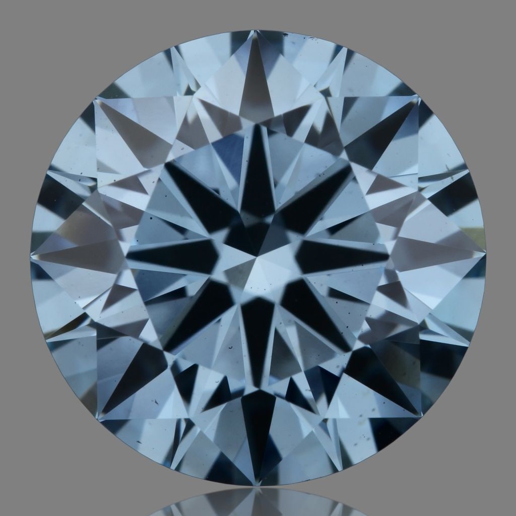Loose Diamond - ROUND 3.05ct Fancy Vivid Blue VS2