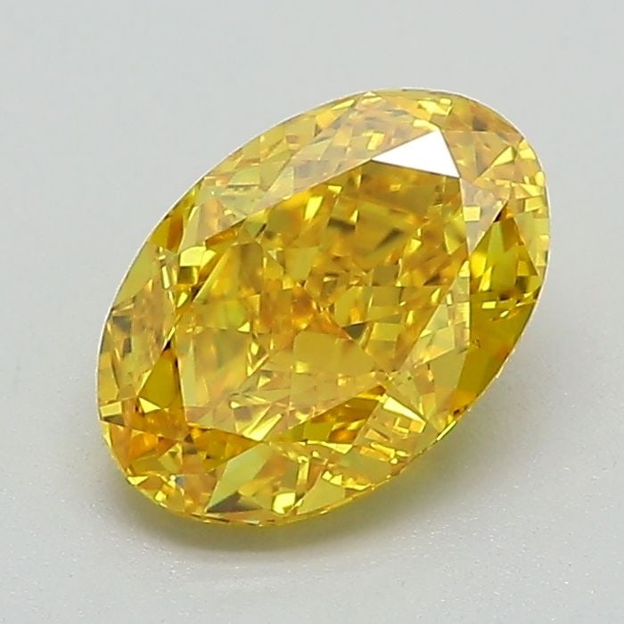 Loose Diamond - OVAL 1.22ct Fancy Vivid Yellow VS1