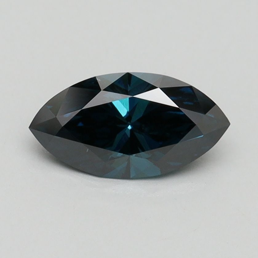 Loose Diamond - MARQUISE 0.7ct Fancy Deep Blue VS2