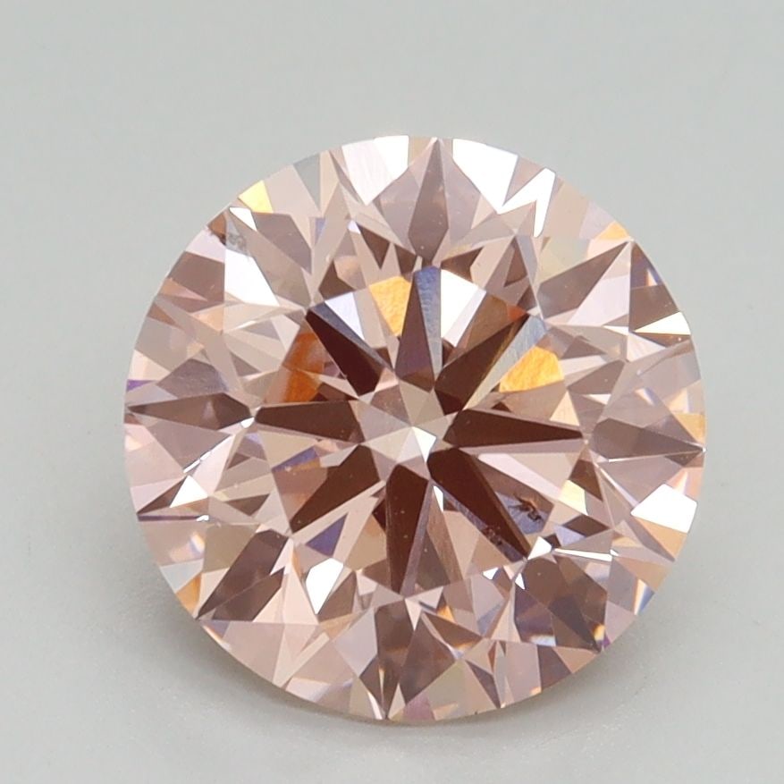 Loose Diamond - ROUND 2.5ct Fancy Intense Pink VS1