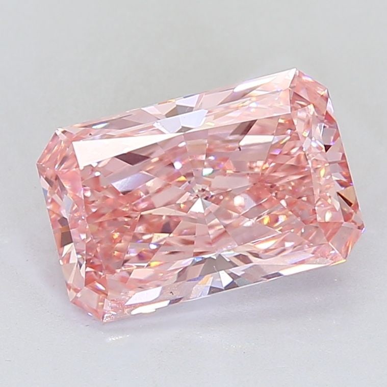 Loose Diamond - RADIANT 5.52ct Fancy Intense Pink VS1