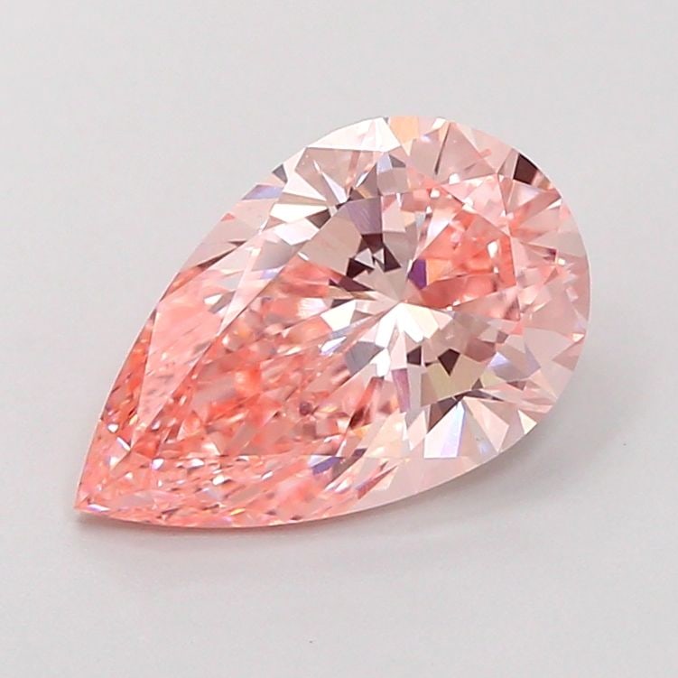 Loose Diamond - PEAR 2.0ct Fancy Vivid Pink VS1: Loose Diamond - PEAR 2.0ct Fancy Vivid Pink VS1 Source: This is a real non-mined Diamond that has been grown in a lab Shape: PEAR Carats: 2.0 Color: Fancy Vivid Pink Certification: IGI Video: Video