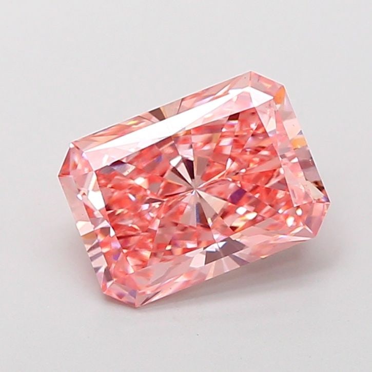 Loose Diamond - RADIANT 3.04ct Fancy Vivid Pink VS1: Loose Diamond - RADIANT 3.04ct Fancy Vivid Pink VS1 Source: This is a real non-mined Diamond that has been grown in a lab Shape: RADIANT Carats: 3.04 Color: Fancy Vivid Pink Certification: IGI Video: