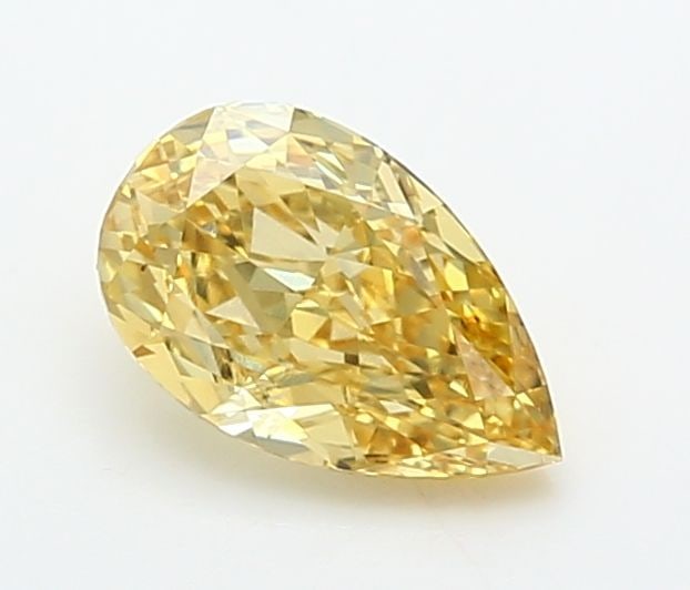 Loose Diamond - PEAR 0.96ct Fancy Vivid Yellow VVS1: Loose Diamond - PEAR 0.96ct Fancy Vivid Yellow VVS1 Source: This is a real non-mined Diamond that has been grown in a lab Shape: PEAR Carats: 0.96 Color: Fancy Vivid Yellow Certification: IGI Video: