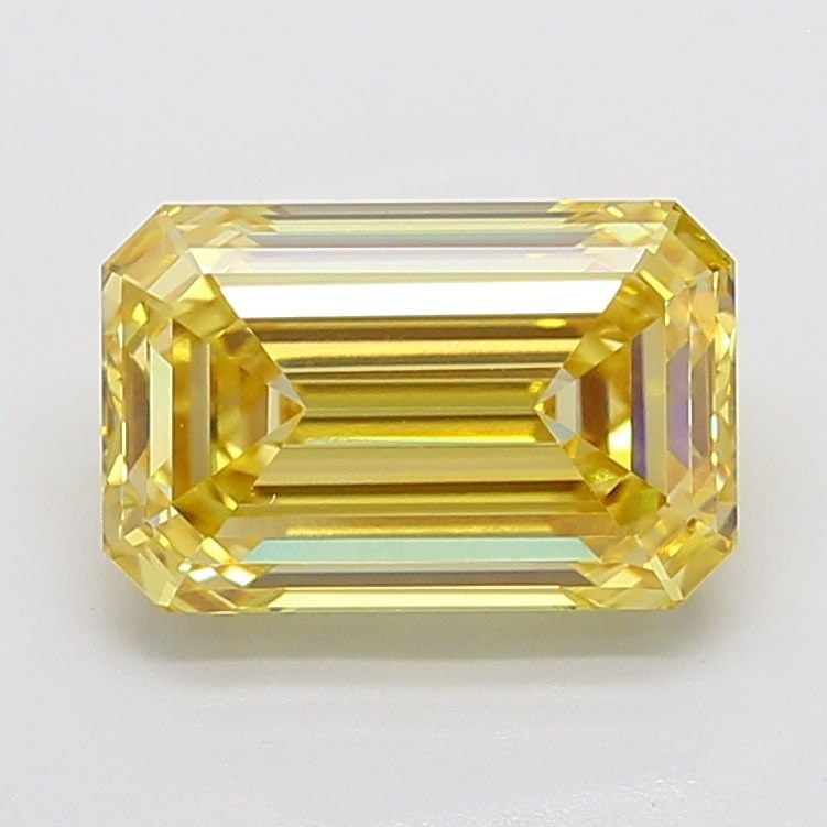 Loose Diamond - EMERALD 6.03ct Fancy Intense Yellow VVS2 (1 of 1)