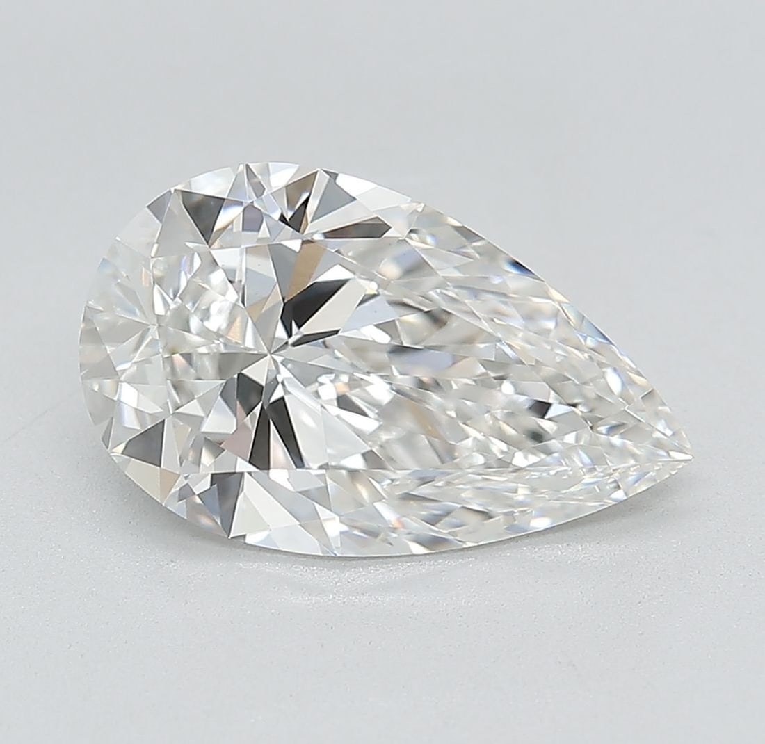 Loose Diamond - PEAR 2.95ct F VVS2: Loose Diamond - PEAR 2.95ct F VVS2 Source: This is a real non-mined Diamond that has been grown in a lab Shape: PEAR Carats: 2.95 Color: F Clarity: VVS2 Certification: IGI Video: Video Link The
