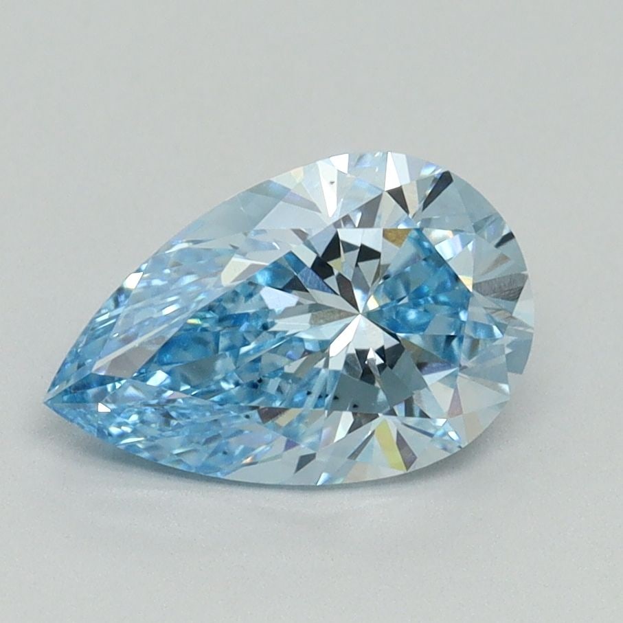 Loose Diamond - PEAR 1.51ct Fancy Vivid Blue VS2