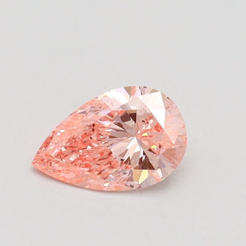 Loose Diamond - PEAR 0.5ct Fancy Intense Pink SI2