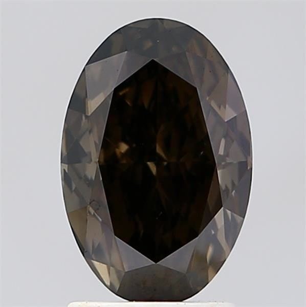 Loose Diamond - OVAL 2.59ct Fancy Deep Gray VS1