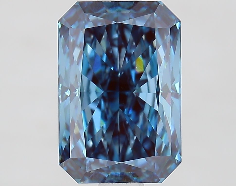 Loose Diamond - RADIANT 2.04ct Fancy Intense Blue VVS2