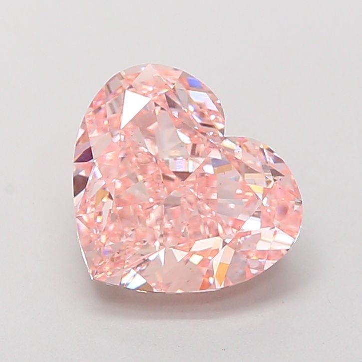 Loose Diamond - HEART 4.09ct Fancy Intense Pink VS2: Loose Diamond - HEART 4.09ct Fancy Intense Pink VS2 Source: This is a real non-mined Diamond that has been grown in a lab Shape: HEART Carats: 4.09 Color: Fancy Intense Pink Certification: IGI Video: