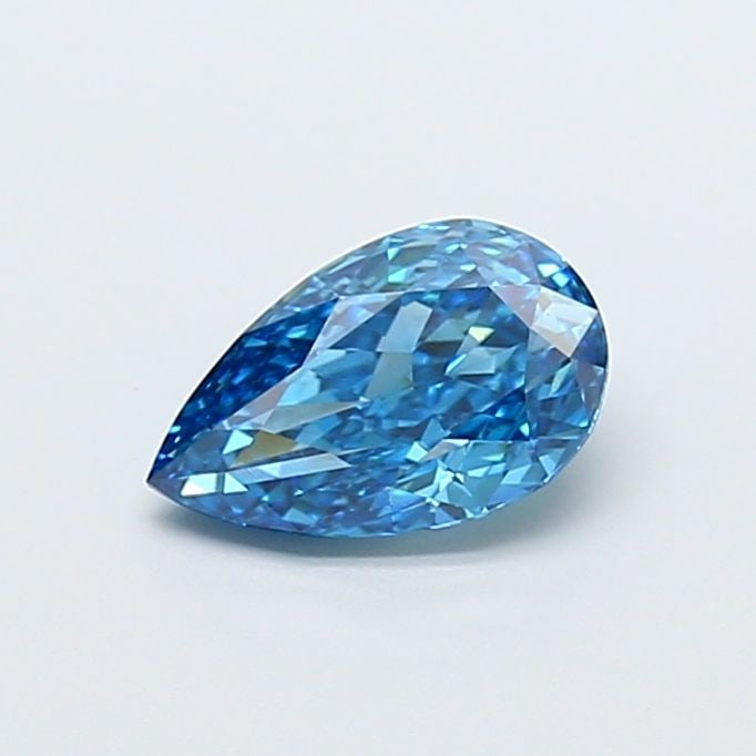 Loose Diamond - PEAR 1.67ct Fancy Vivid Blue VS1