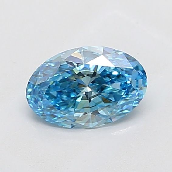 Loose Diamond - OVAL 1.09ct Fancy Vivid Blue SI1