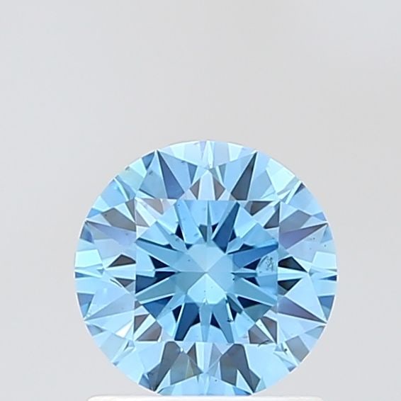 Ideal Loose Diamond - ROUND 1.05ct Fancy Vivid Blue VS1