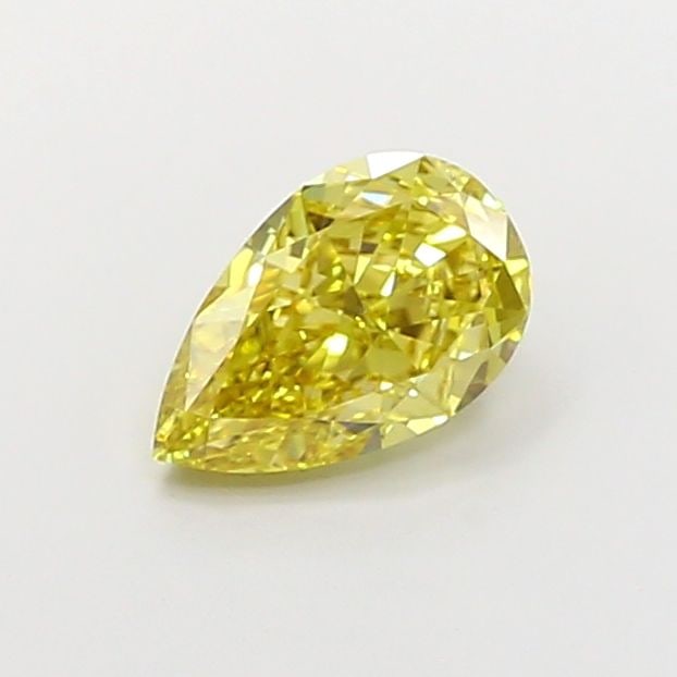 Loose Diamond - PEAR 1.73ct Fancy Intense Yellow VVS2