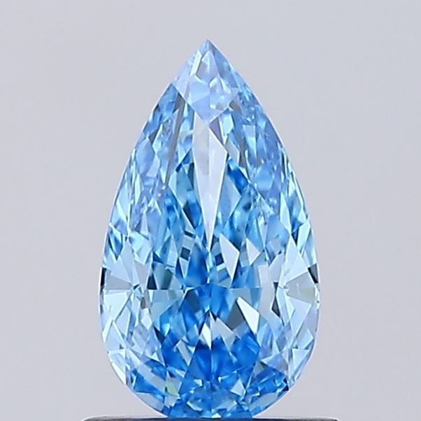 Loose Diamond - PEAR 0.93ct Fancy Vivid Blue VS1