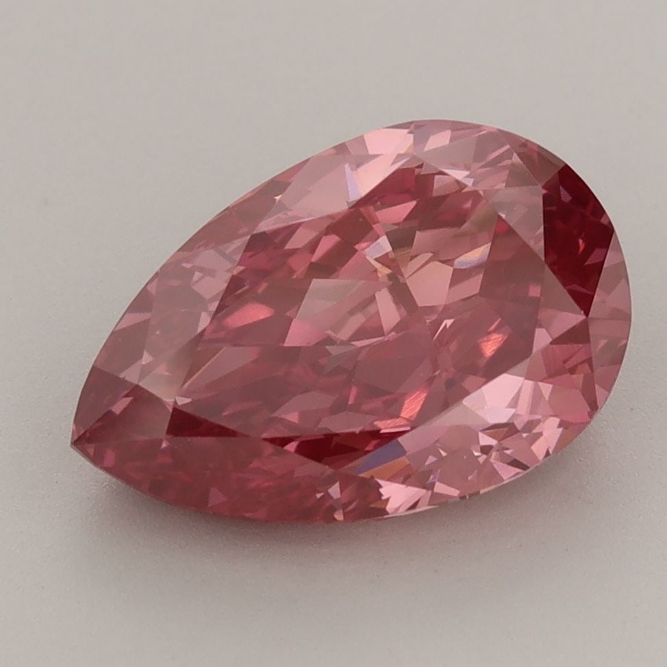 Loose Diamond - PEAR 3.25ct Fancy Vivid Pink VS2