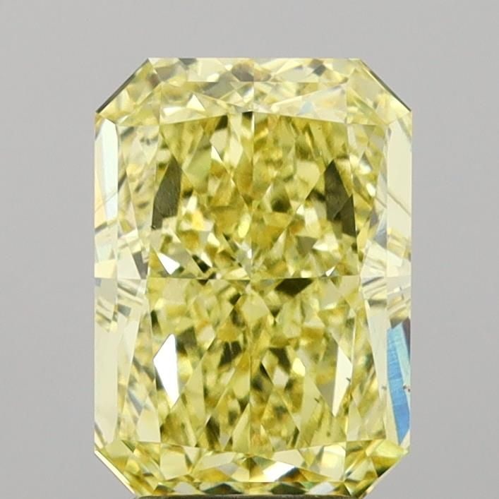 Loose Diamond - RADIANT 3.24ct Fancy Intense Yellow VS2