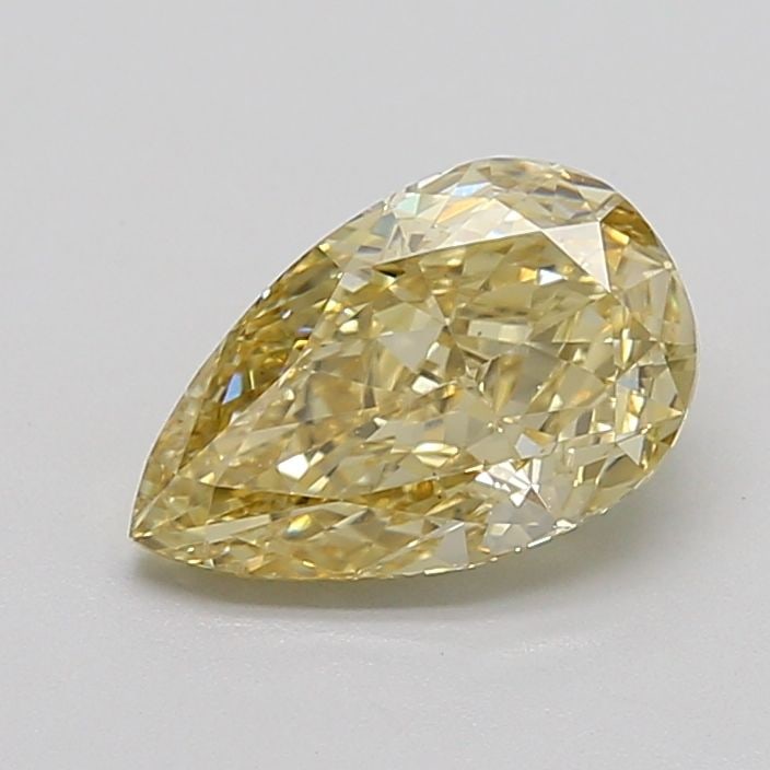 Loose Diamond - PEAR 1.8ct Fancy Gray Yellow VS1