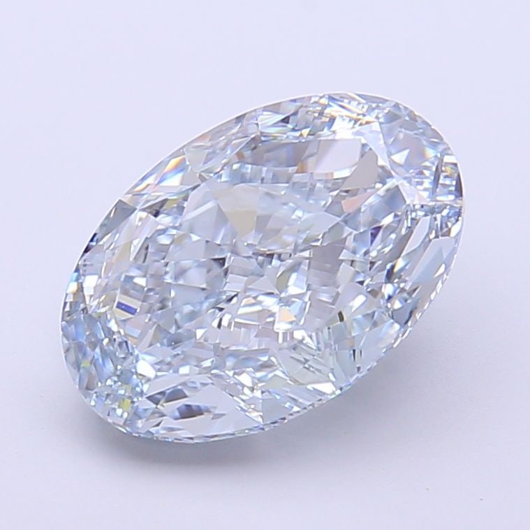 Loose Diamond - OVAL 3.31ct Fancy Intense Blue VVS1