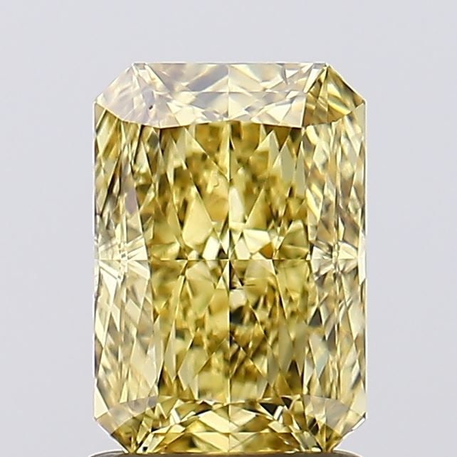 Loose Diamond - RADIANT 1.65ct Fancy Intense Yellow VS2