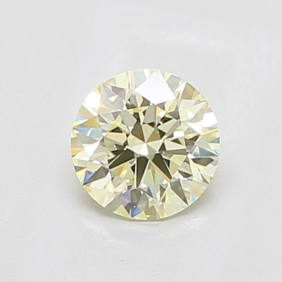 Ideal Loose Diamond - ROUND 1.08ct Fancy Light Yellow VVS2