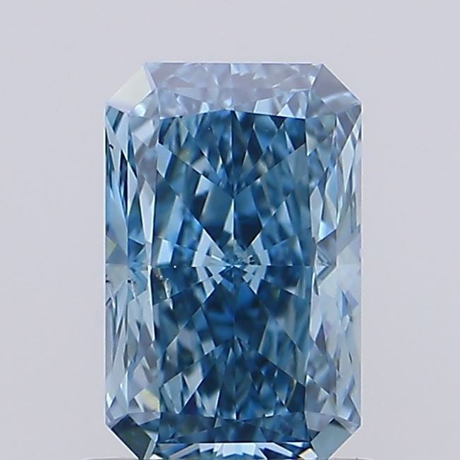 Loose Diamond - RADIANT 1.01ct Fancy Vivid Blue SI1