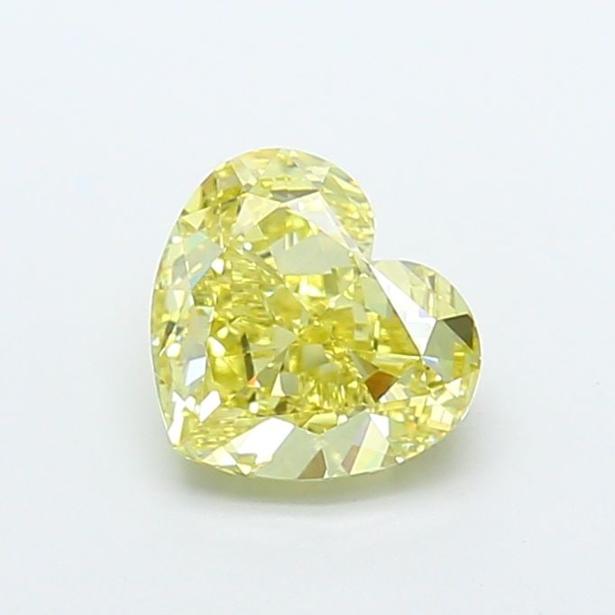Loose Diamond - HEART 2.59ct Fancy Intense Yellow VVS2: Loose Diamond - HEART 2.59ct Fancy Intense Yellow VVS2 Source: This is a real non-mined Diamond that has been grown in a lab Shape: HEART Carats: 2.59 Color: Fancy Intense Yellow Certification: IGI Vi