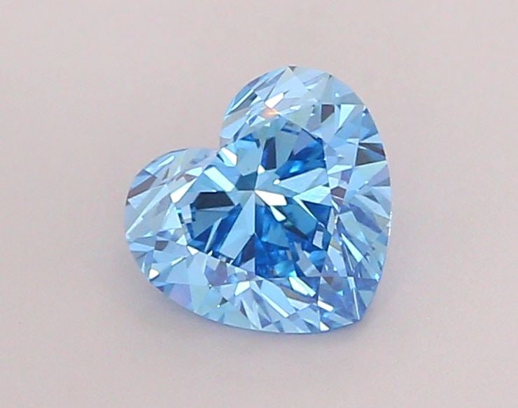 Loose Diamond - HEART 1.17ct Fancy Vivid Blue VS1