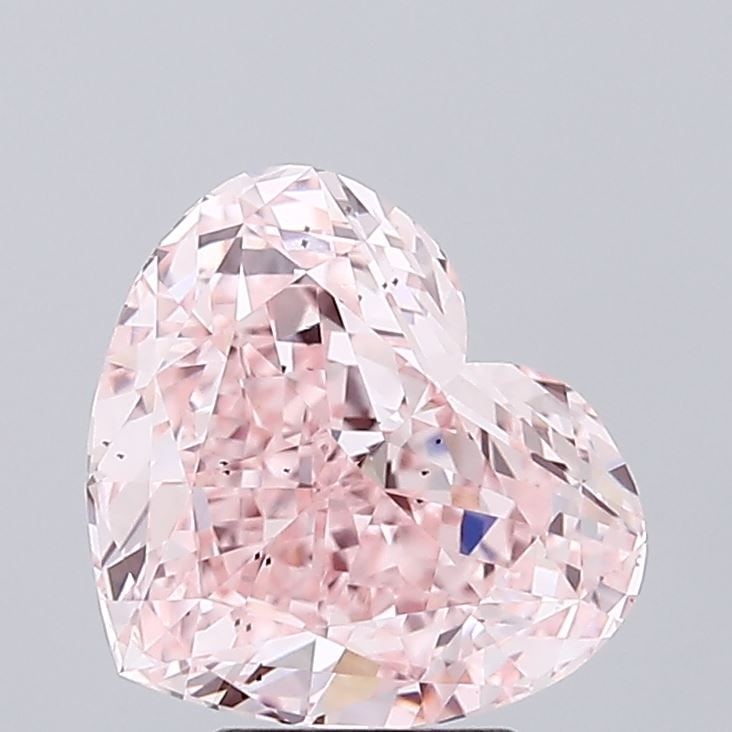 Loose Diamond - HEART 4.76ct Fancy Vivid Pink SI1