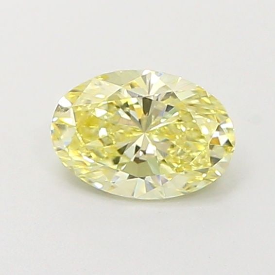 Loose Diamond - OVAL 0.6ct Fancy Light Yellow VS1